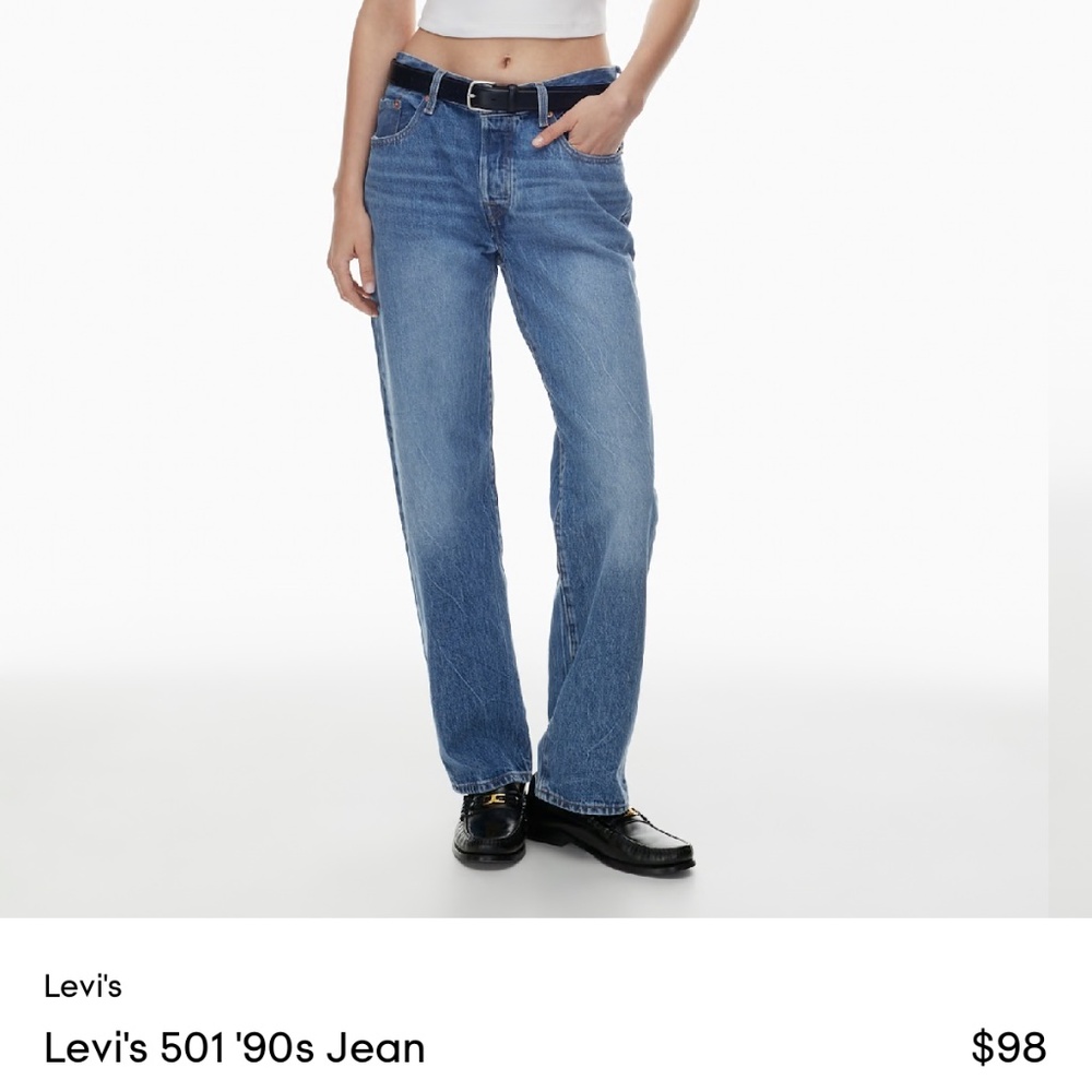 Levi’s 501 90s mid rise jeans